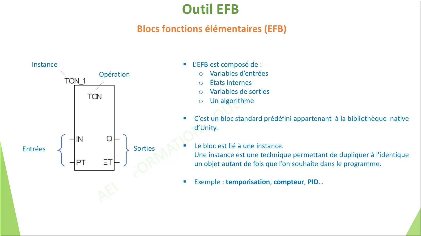 Outil EFB